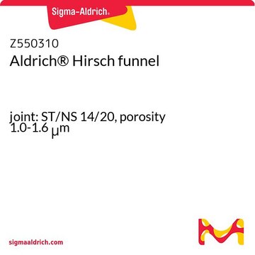 Aldrich&#174; Hirsch funnel joint: ST/NS 14/20, porosity 1.0-1.6&#160;&#956;m