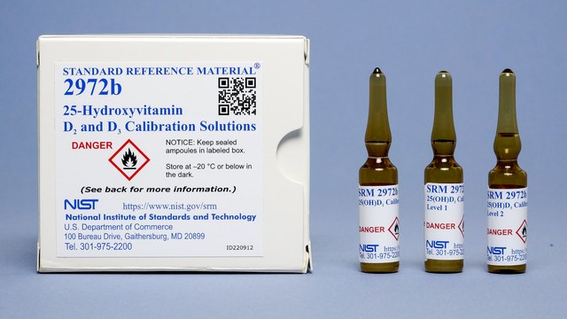 25-Hydroxyvitamin D calibration solutions NIST&#174; SRM&#174; 2972a