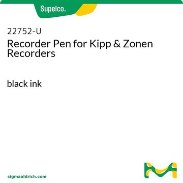 Recorder Pen for Kipp &amp; Zonen Recorders black ink