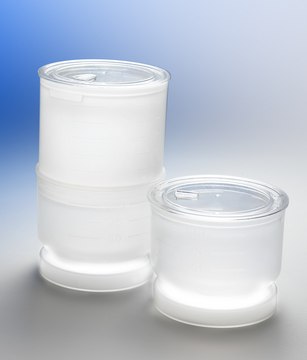 Milliflex&#174; funnel 100mL, 0.45&#956;m white gridded for bioburden and water analysis with the Milliflex&#174; system