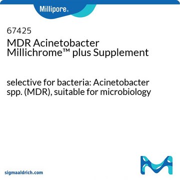 MDR Acinetobacter Millichrome&#8482; plus Supplement selective for bacteria: Acinetobacter spp. (MDR), suitable for microbiology