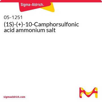 (1S)-(+)-10-Camphorsulfonic acid ammonium salt