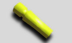 BRAND® Transferpettor seals for 100-200&nbsp;μL caps, yellow PTFE