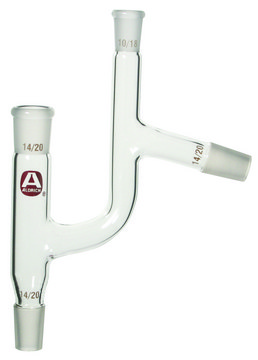 Aldrich&#174; Claisen distillation head Joints: ST/NS 24/40 (3), thermometer joint: ST/NS 10/30