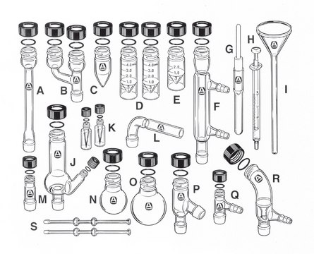 Aldrich&#174; microscale glassware kit Deluxe