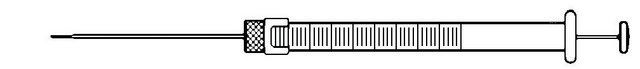 Hamilton&#174; syringe, 1000 series GASTIGHT&#174;, removable needle 1001RN, volume 1&#160;mL, needle size 22 ga (bevel tip), needle L 51&#160;mm (2&#160;in.)