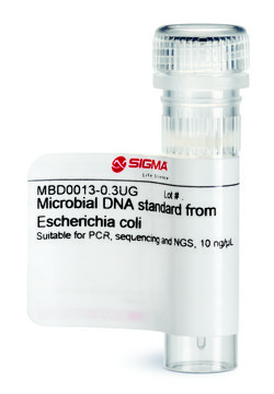 来自大肠杆菌的微生物 DNA 标准品 Suitable for PCR, sequencing and NGS, 10&#160;ng/&#956;L