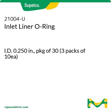 Therm-O-Ring 密封圈 I.D. 0.250&#160;in., pkg of 30 (3 packs of 10ea)