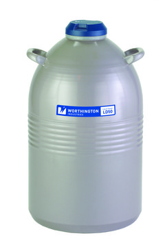 Worthington LD Series Liquid Nitrogen Dewars LD50, beaker style, capacity 50&#160;L