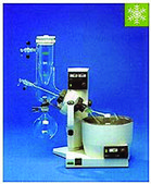 Büchi® rotary evaporator Model R-205 basic, glass, with cold-trap condenser assembly