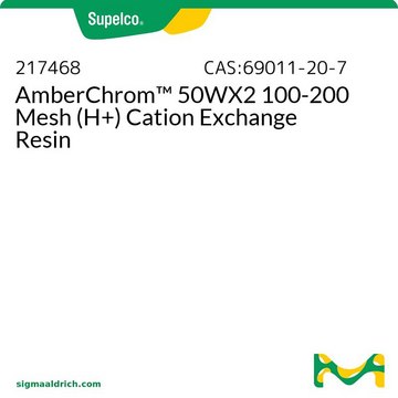 AmberChrom&#8482; 50WX2 100-200 Mesh (H+) Cation Exchange Resin