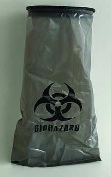 BIOHAZARD WASTE BAGS (BOX OF 10) BioControl Systems, for use with Gemini&#174;