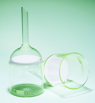 Pyrex&#174; Büchner filter funnels with sintered disc 500&#160;mL, disc diam. 95&#160;mm, porosity grade 3