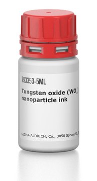 Tungsten oxide (WO3-x) nanoparticle ink