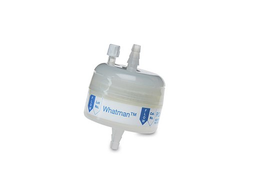 Whatman&#174; Polycap AS encapsulated filter for aqueous solutions Polycap AS 36 with filling bell, pore size 0.2&#160;&#956;m, stepped barb inlet, stepped barb outlet