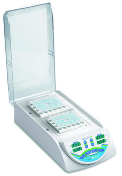 isoBlock&#8482; digital dry bath, with two independently controlled chambers, without blocks AC/DC input 230 V AC, Schuko plug