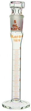 Aldrich&#174; graduated cylinders with joint, Class A female joint: ST/NS 24/40, volume 500&#160;mL, accuracy: 2.50&#160;mL