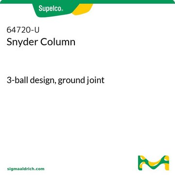 Snyder 柱 3-ball design, ground joint