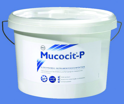 Mucocit&#8482;-P disinfecting powder cleaner weight 2.5&#160;kg