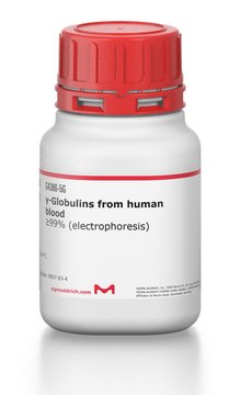 &#947;-Globulins from human blood &#8805;99% (electrophoresis)