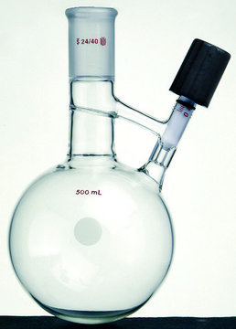 Synthware&#8482; solvent transfer/storage flask 250 mL, joint: ST/NS 24/40, valve size 0-8&#160;mm