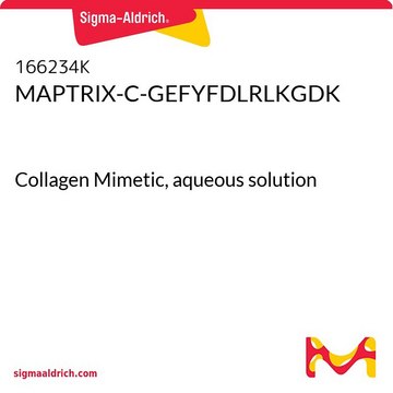 MAPTRIX-C-GEFYFDLRLKGDK Collagen Mimetic, aqueous solution