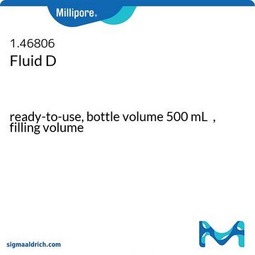 Fluid D - Ready-to-use Rinse Fluid bottle capacity 500&#160;mL, bottle filling volume 500&#160;mL, closure type, Red screw cap with 3 loci, pack of 6&#160;bottles