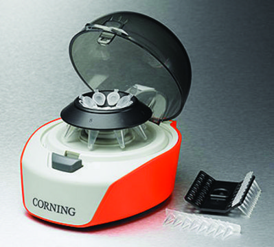 Corning&#174; LSE&#8482; mini microcentrifuges AC/DC input 110 - 240 V, 50/60 Hz, Includes Adapters for US, EU, UK, AU plugs