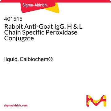 Rabbit Anti-Goat IgG, H &amp; L Chain Specific Peroxidase Conjugate liquid, Calbiochem&#174;