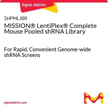 MISSION&#174; LentiPlex&#174; Complete Mouse Pooled shRNA Library For Rapid, Convenient Genome-wide shRNA Screens