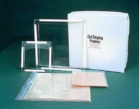 Gel drying frames Extra cellophane sheets, size 24&#160;cm × 24&#160;cm