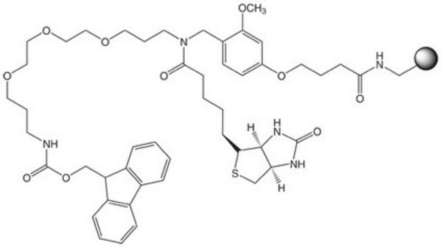 Fmoc-PEG Biotin NovaTag&#174; resin Novabiochem&#174;