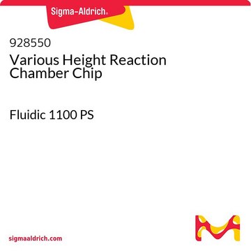 Various Height Reaction Chamber Chip Fluidic 1100 PS