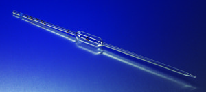 Pyrex® certified volumetric pipette, color-coded, Class A red, volume 4.0 mL, accuracy: 0.01 mL