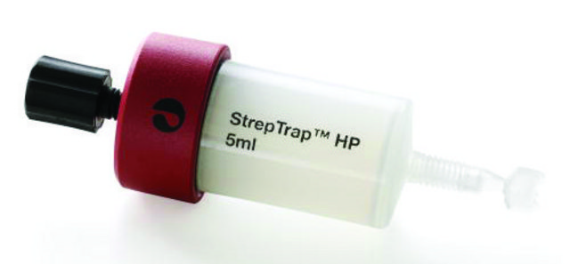 StrepTrap&#8482;&nbsp;High Performance prepacked chromatography column pack of 5 × 5&#160;mL, prepacked chromatography column