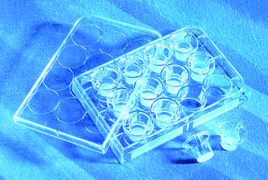 Corning&#174; Transwell&#174; polycarbonate membrane cell culture inserts 24 mm Transwell with 8.0 &#956;m pore polycarbonate membrane insert, TC-treated, w/lid, sterile, 24/cs