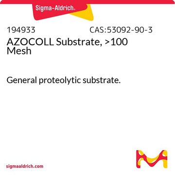 AZOCOLL底物，&gt;100目 General proteolytic substrate.