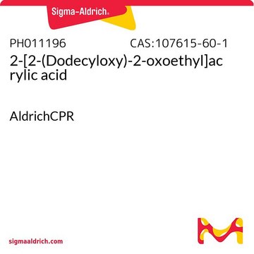 2-[2-(Dodecyloxy)-2-oxoethyl]acrylic acid AldrichCPR