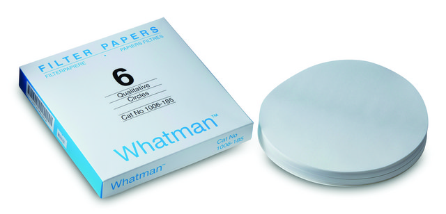 Whatman&#174; qualitative filter paper, Grade 6 circles, diam. 70&#160;mm, pack of 100