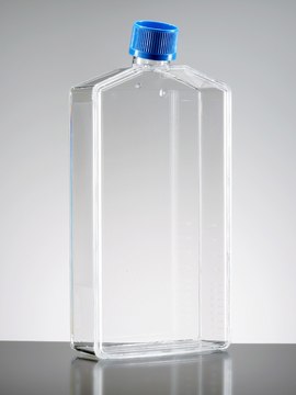 Corning&#174; Falcon&#174; Cell Culture Flask capacity 225&#160;mL, canted neck, graduated, 5 &#8209; 400&#160;mL, cap, blue vented