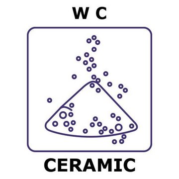 Tungsten carbide powder, max. particle size 45 micron, weight 50&#160;g, purity 99.5%