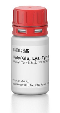 Poly(Glu, Lys, Tyr) sodium salt Glu:Lys:Tyr (6:3:1), mol wt 20,000-50,000