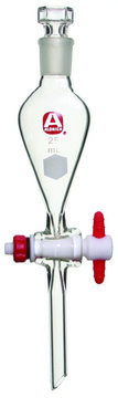 Aldrich&#174; separatory funnel with PTFE stopcock capacity 250&#160;mL