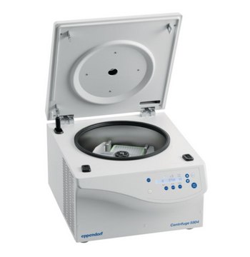 Eppendorf&#174; Centrifuge 5804 G incl. rotor A-4-44 and 15/50 mL adapters, AC/DC input 230 V AC, Schuko plug