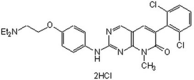 PD 166285 A cell-permeable, orally bioavailable, ATP-competitive, broad-spectrum tyrosine kinase inhibitor that suppresses angiogenesis both in vitro and in vivo.