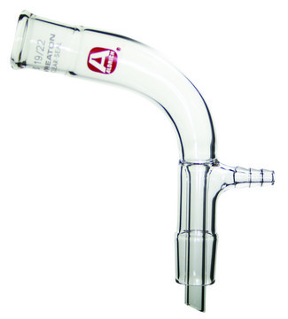 Aldrich&#174; bent vacuum-distilling adapter w/ ground joints, joint: ST/NS 24/40