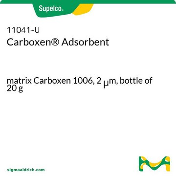 Carboxen&#174; Adsorbent matrix Carboxen 1006, 2&#160;&#956;m, bottle of 20&#160;g