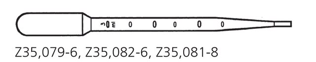 聚乙烯移液管 graduated to 3 mL, bulb draw 3.2&#160;mL, non-sterile