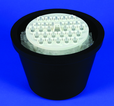 PrepSafe&#8482; Floating Microcentrifuge Tube Rack Holds 28 x 1.5-2 mL tubes, polypropylene