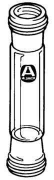 Straight adapter female Joints: ST/NS 14/20 (2)